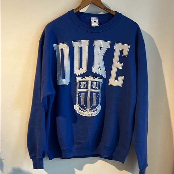 Vintage Duke Blue Crewneck Sweater - Picture 1 of 6